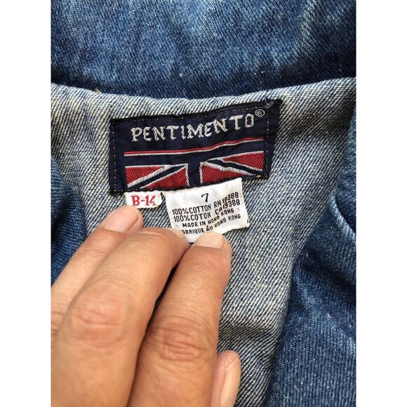Vintage Pentimento Brittania Denim Jean Jacket B-14 / 7 - Picture 3 of 12